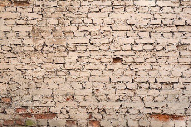 istock Texture of old red brick wall 486050674