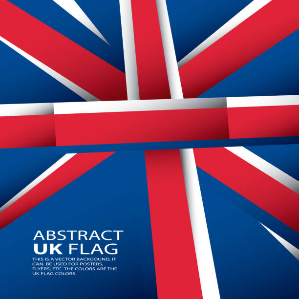 illustrations, cliparts, dessins animés et icônes de abstrait royaume-uni, d'un drapeau du royaume-uni (vectoriels) - british flag vector uk national flag