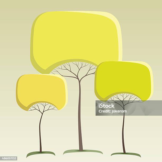 Abstract Like Tree Abstract Trees Stock Illustration - Download Image Now - 2015, Abstract ...