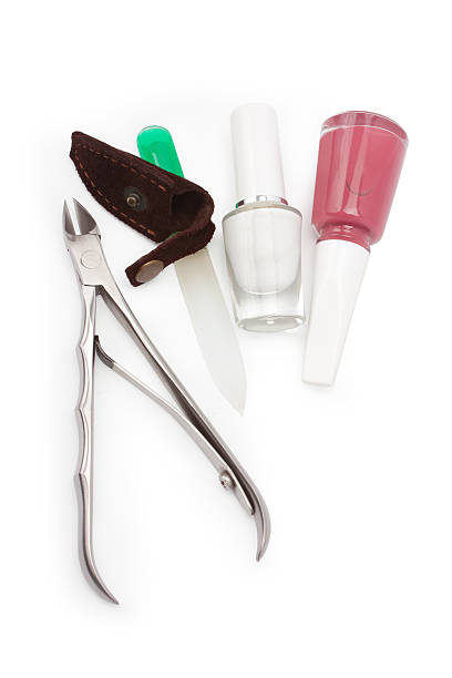 istock nail polish file and nippers 486052479