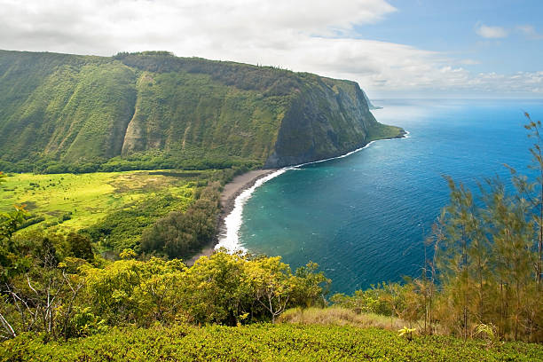 istock Waipio valley lookout on Hawaii Big Island 486055259