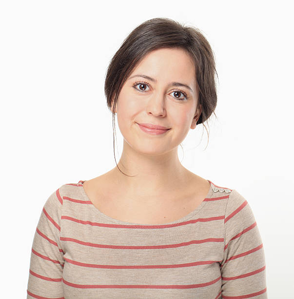istock Young Woman Smiling Portrait. 486055515