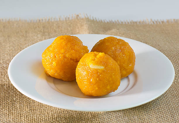 istock Indian Traditional Diwali sweets called Motichoor Ladoo 486059400