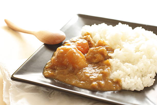 istock close up of pork curry rice 486063920