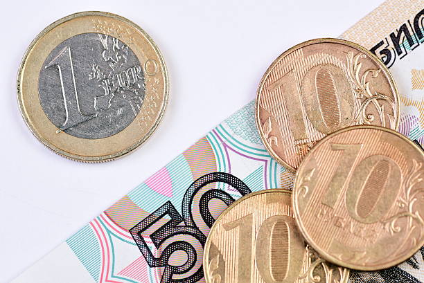 istock Euro and Russian Rubles 486064168