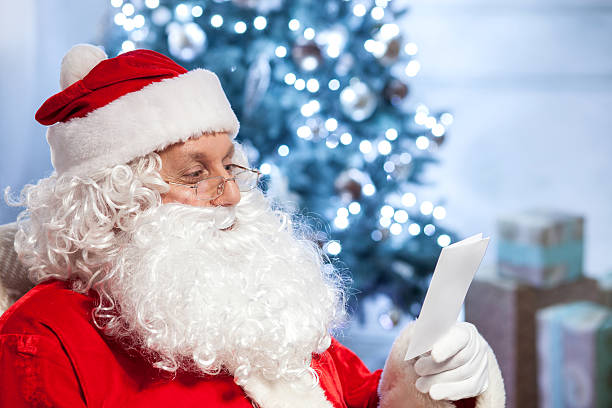 istock Old Father Christmas is preparing for celebration 486066544
