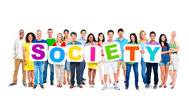 istock Multi-Ethnic Group Of People Holding 7 Letters Of Placards Formi 486070079