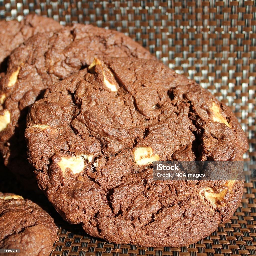 Chocolate chips cookies , cookies big chocolate chips cookies with white chips Cookie Stock Photo