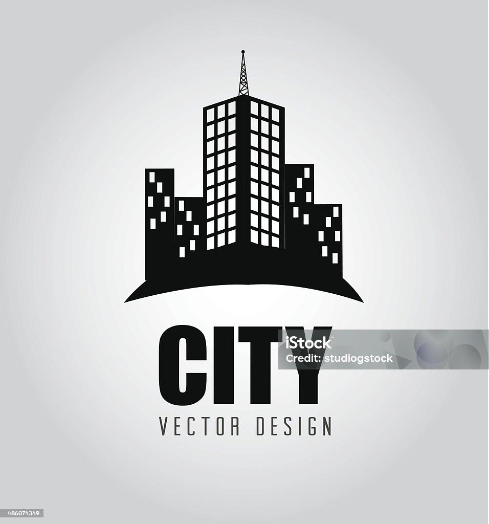 city design city design over gray background vector illustration Abstract stock vector