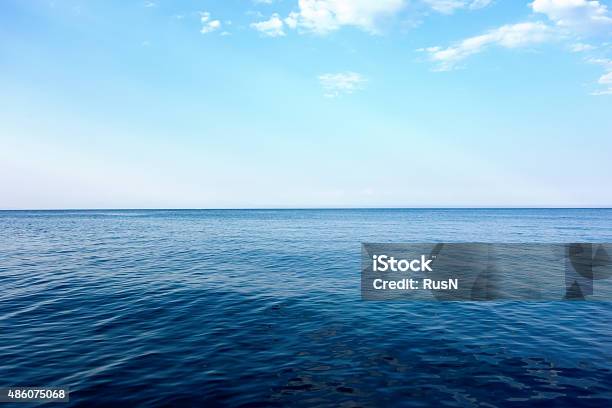 Ocean Landscape Stock Photo - Download Image Now - Sea, Horizon Over Water, Horizon
