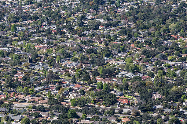 Altadena California Aerial
