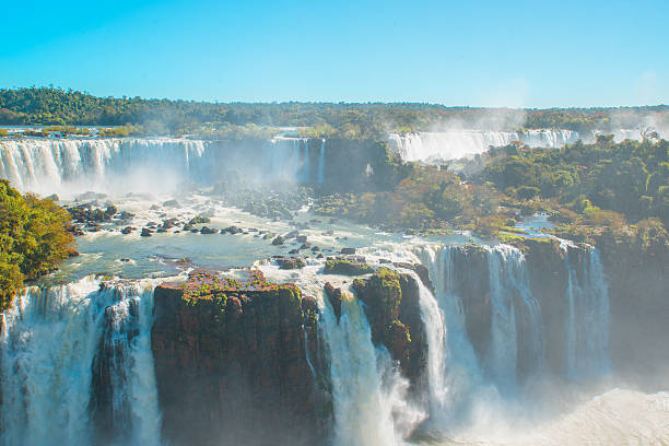istock Iguacu waterfalls, South America 486075955