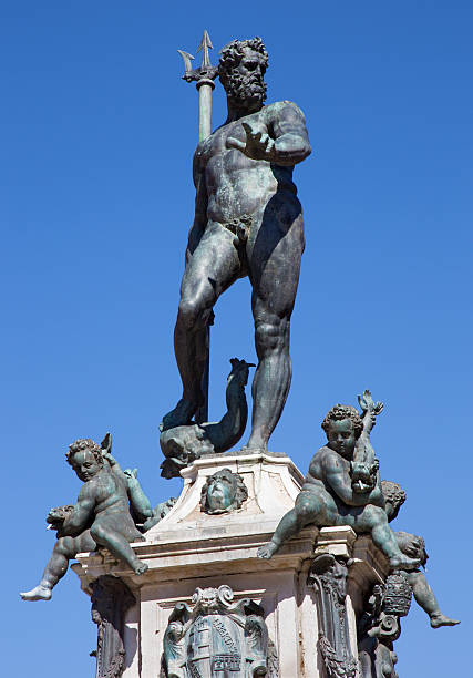 istock Bologna - Neptune fountain on Piazza Maggiore square 486087065