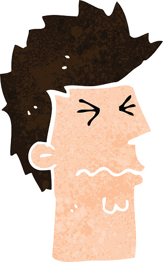 Cartoon Stressed Out Face Stock Illustration - Download Image Now - Adult, Bizarre, Boys - iStock Cartoon Stressed Out Face Stock Illustration - Download Image Now - Adult, Bizarre, Boys - iStock