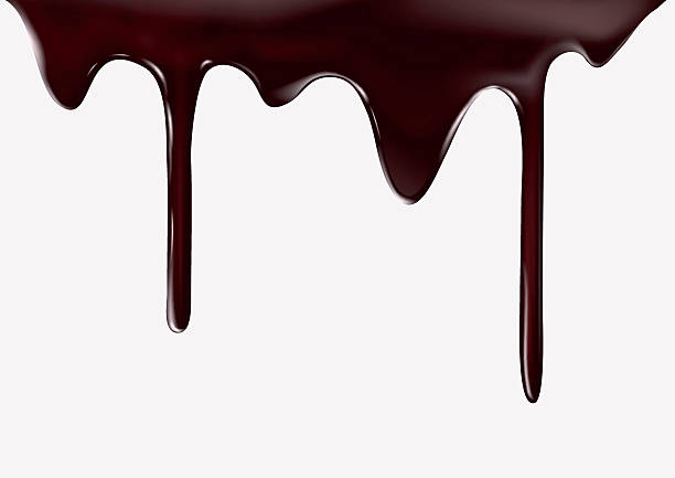 ilustrações de stock, clip art, desenhos animados e ícones de fluxo de chocolate no fundo branco - chocolate chocolate candy dark chocolate pouring