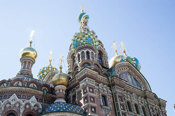 istock Church of the Savior on Blood - close 486101512