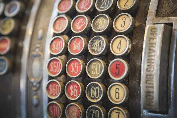 registo de dinheiro nacional antigo - national cash register - fotografias e filmes do acervo