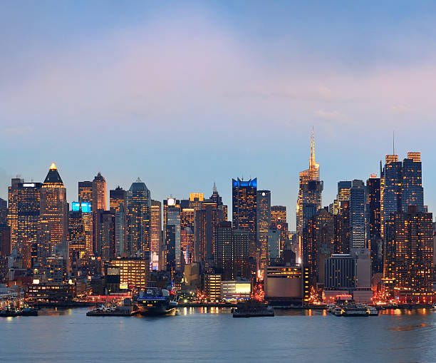 istock New York City sunset 486104991