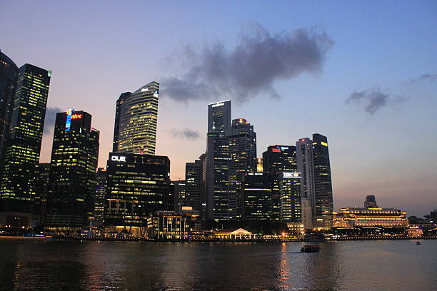 istock skyline of Singapore at night 486105336