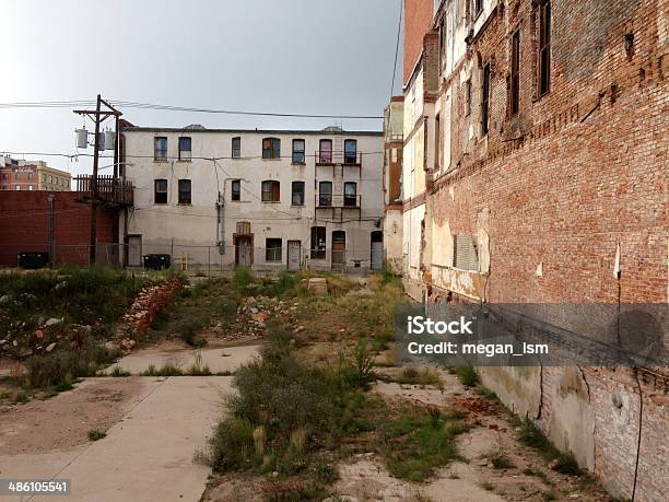 Urban Decay Stock Photo - Download Image Now - Vacant Lot, Urban Blight, City