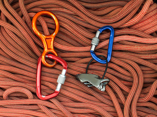 istock Equipment for mountaineering and climbing. 486105898