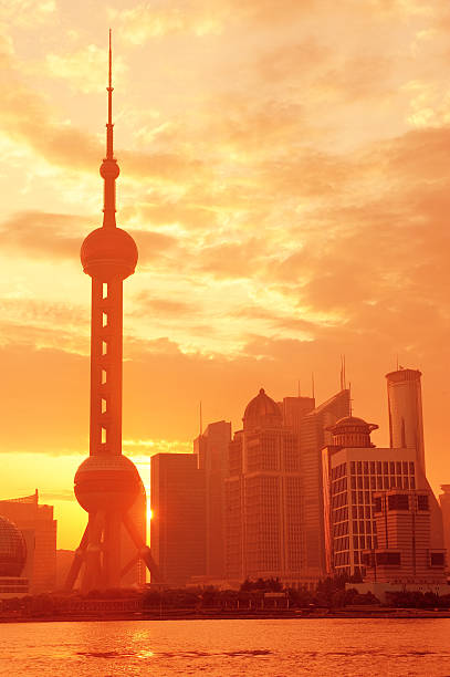 istock Shanghai morning sunrise 486111955