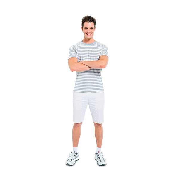istock Young Confident Man with Arms Crossed Standing Looking at Camera 486114693