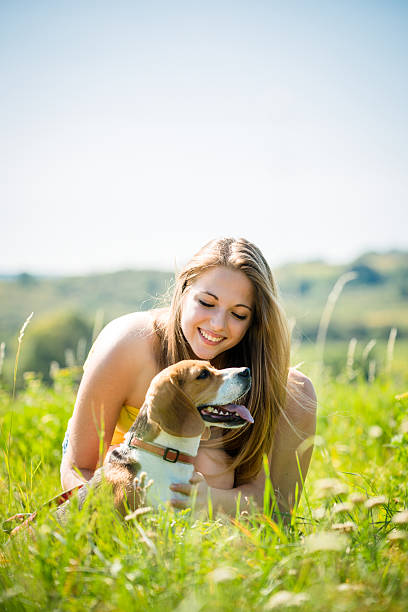istock Teenager with her dog 486117382