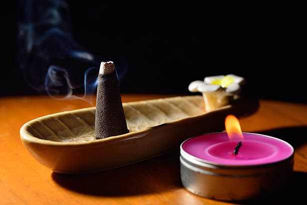 Incense stock photo