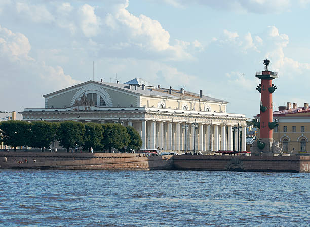istock Rostral column and exchange. Saint Petersburg. 486120651