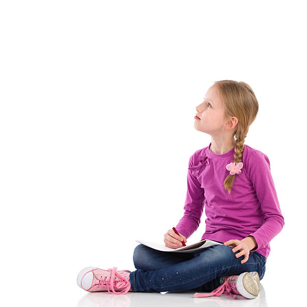 istock Drawing little girl. 486121195