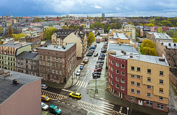 istock Panoramic view of Szczecin (Stettin) city, Poland 486121213