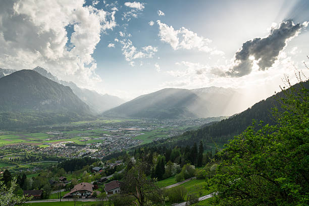 istock View from the slope of the mountain 486121513