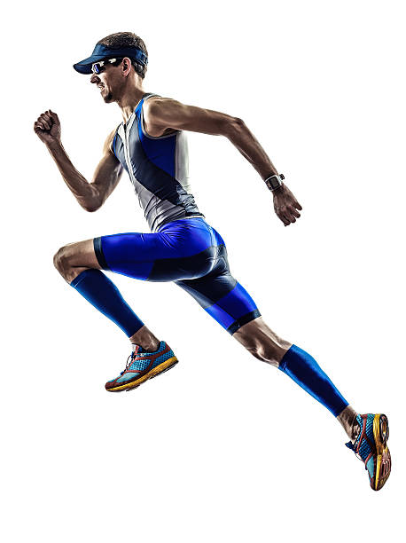istock man triathlon ironman athlete runners running 486123350
