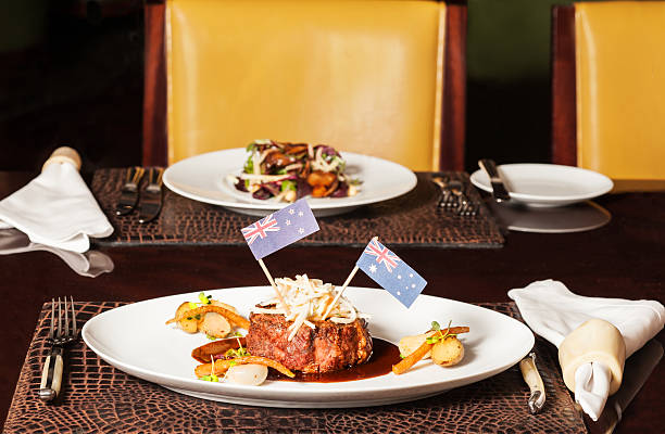 Anzac day steak meal
