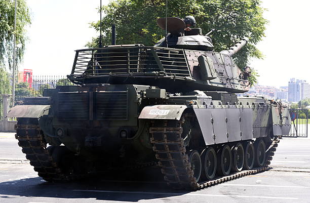 Ankara, Turkey - August 27, 2015: Turkish army is preparing for the Turkish Victory Day celebrations, which will be held on 30th of August.