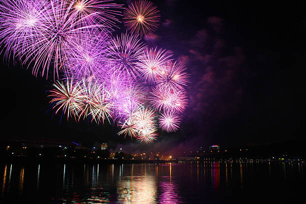 istock Fireworks in the City 486135810