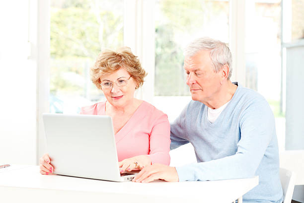 istock Happy senior couple 486139843