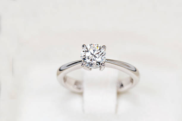 бриллиантовое кольцо - glister стоковые фото и изображения