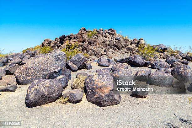 Local De Recreação De Petróglifos De Gila Bend Arizona Perto - Fotografias de stock e mais imagens de Antigo