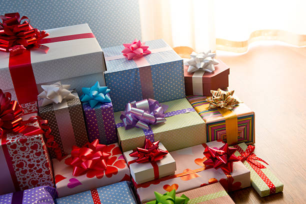 istock Plenty of colorful presents 486148204