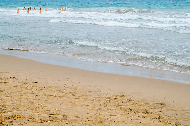 istock Sand Sea bathing people 486159330