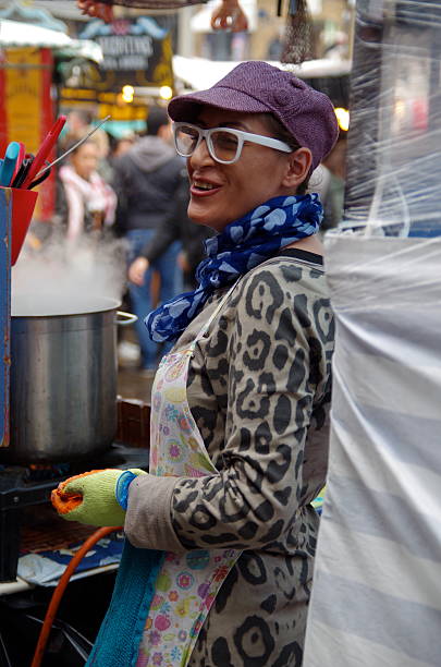 Street Food Vendor stock photo