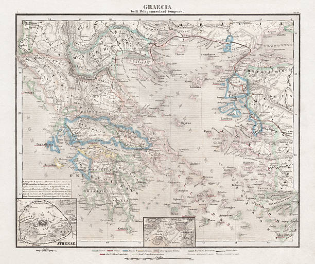 istock Greece at the beginning of the Peloponnesian War (431-404 BC) 486162929