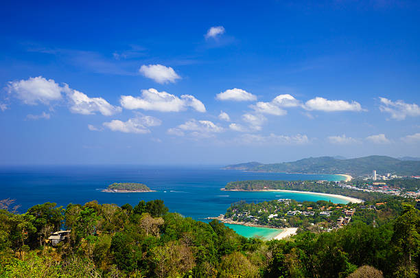 istock Bird eye view of Phuket, Thailand 486166535