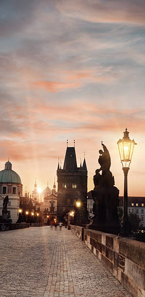 istock Charles Bridge in Prague, tinted image 486166869