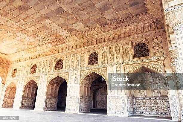 Agra Fort Stock Photo - Download Image Now - Agra, Agra Fort, Architectural Feature