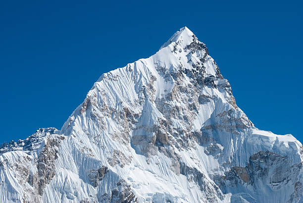 istock Nuptse (7861m), a beautiful peak in Everest region, Nepal 486167155