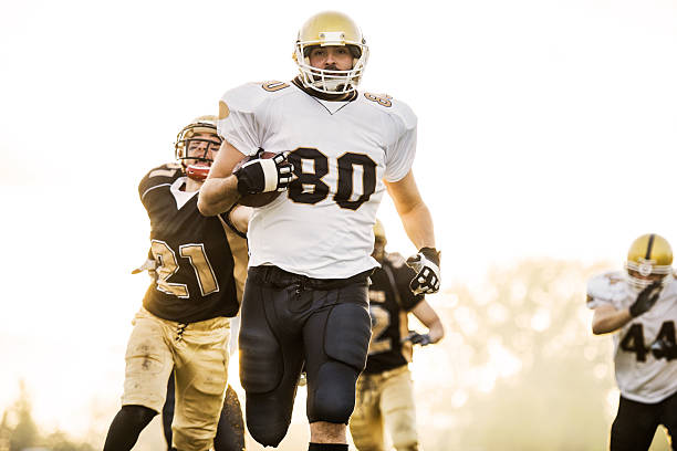 istock American football player in action. 486167929
