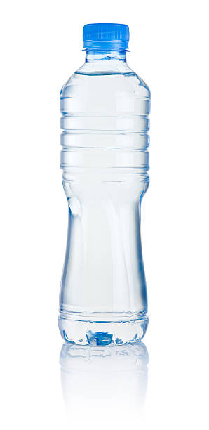 istock Plastic bottle of drinking water isolated on white background 486168537